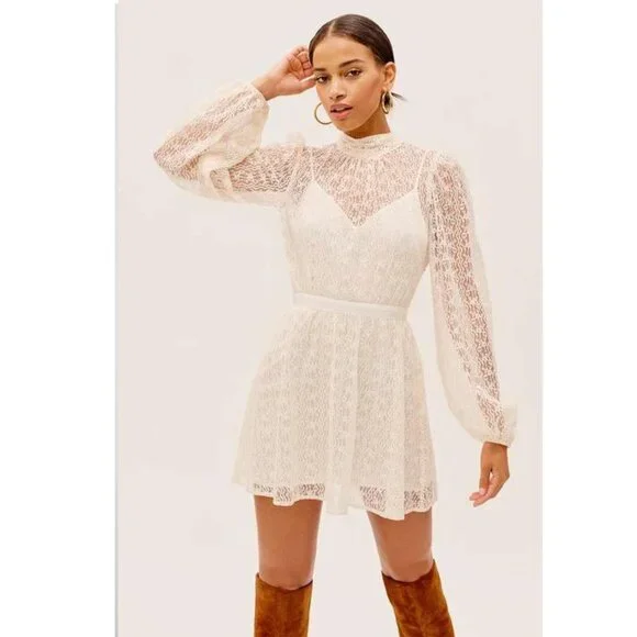 For Love & Lemons Etta Mini Dress